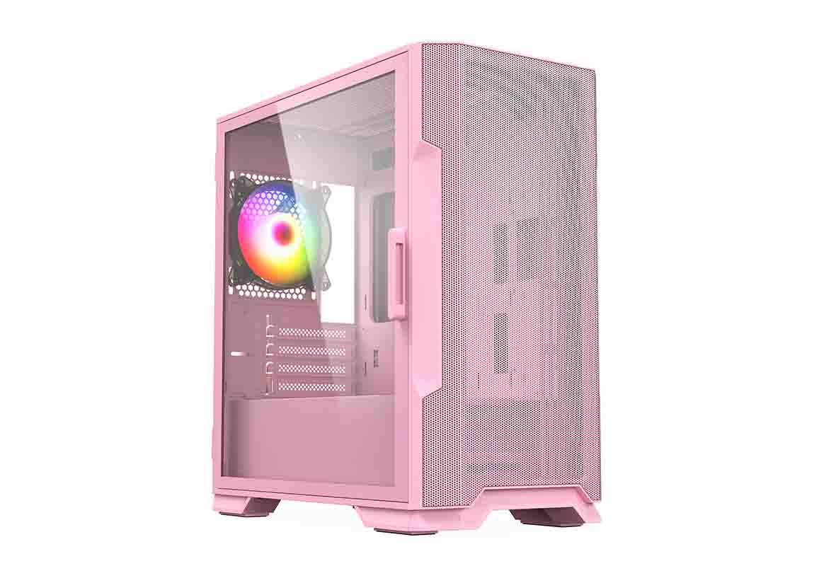 What is the function of a computer case?